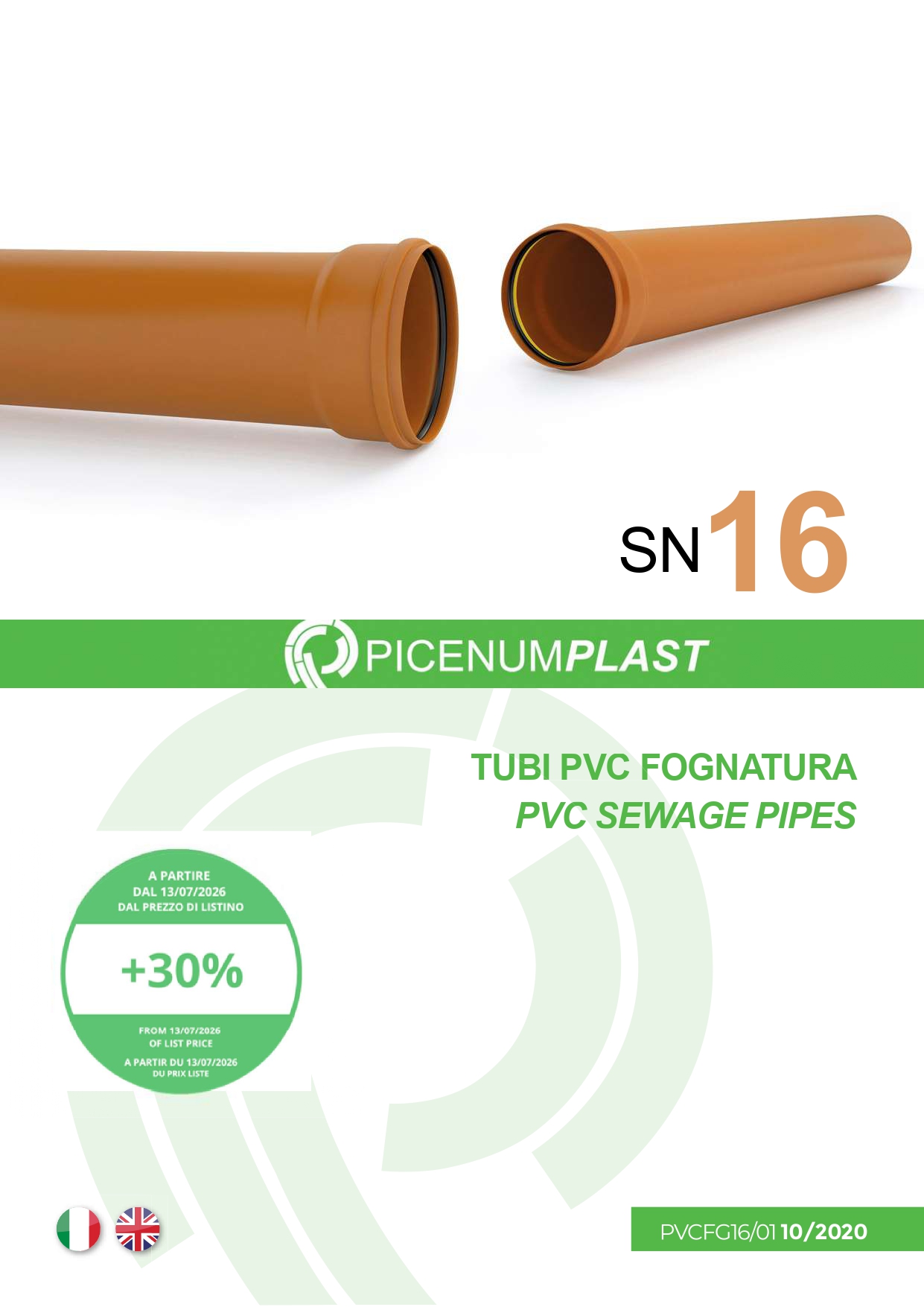 PVC SEWAGE PIPES SN16